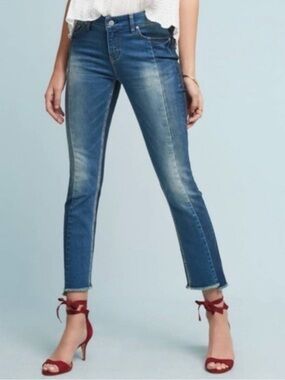 Pilcro Parallel Two Tone Jeans - Size 28